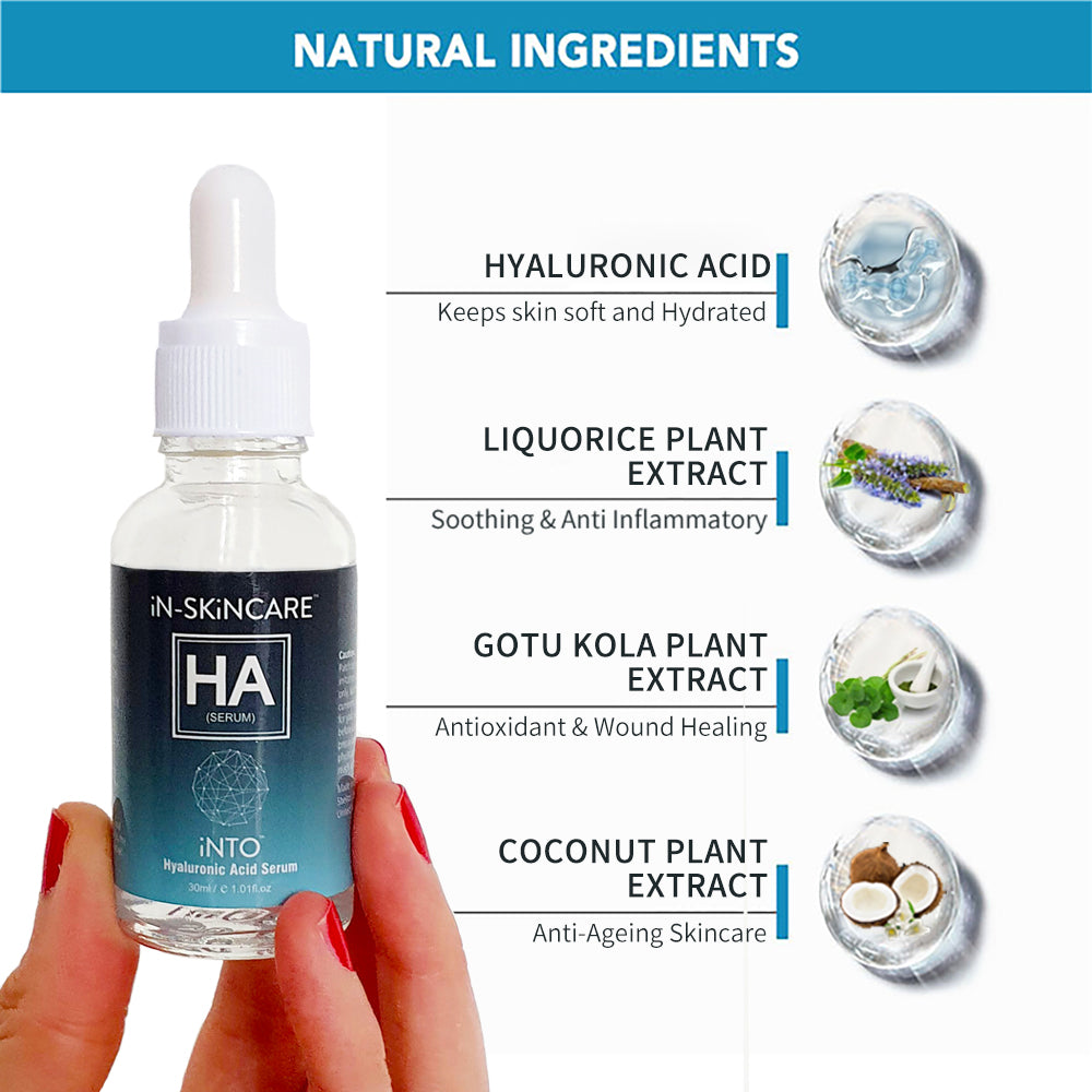 2% Pure Hyaluronic Acid Face Serum 30ml